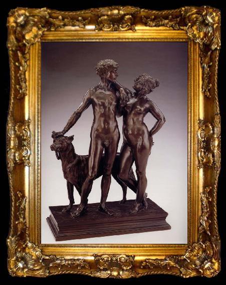 framed  Frederick Macmonnies Venus and Adonis, ta009-2